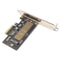 PCIe to M2/M.2 Adapter PCI Express X4 X8 X16 NVME M.2 SSD Card (Luxury)