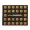 26pcs Steel Printing Punch Alphabet Letter Stamp Set Metal Leather Tools Newly