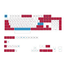Drifter Keycap Button PBT sublimation Height Fitting 142 keys red.