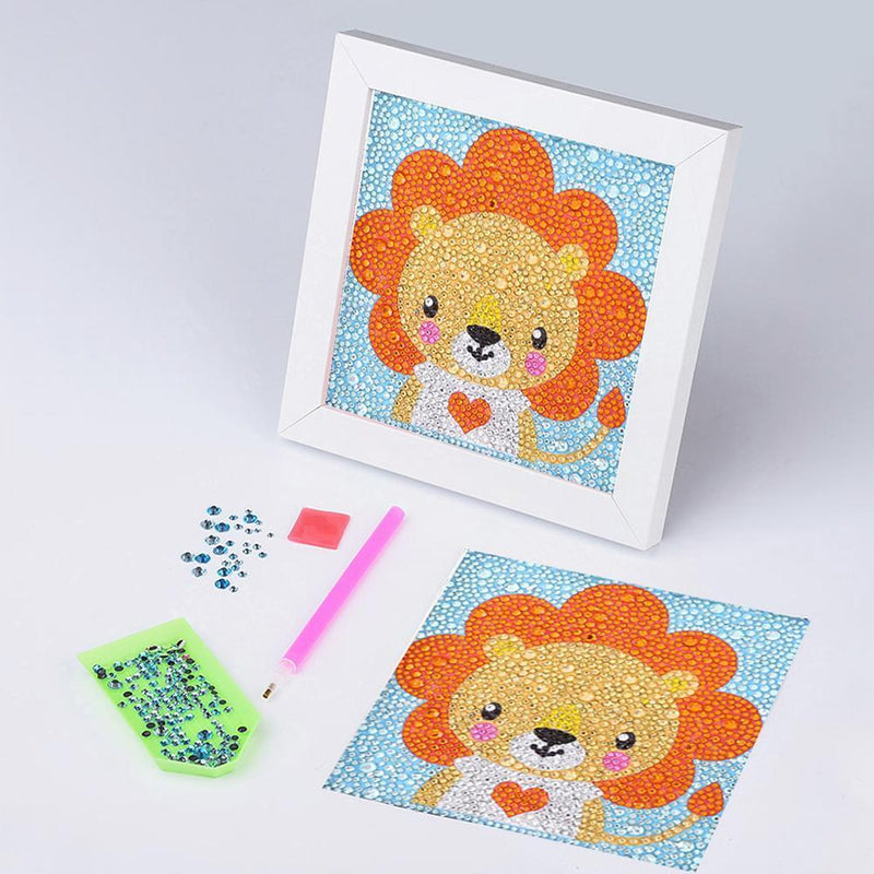 5D DIY Full Drill Diamond Painting Cartoon Kids Embroidery Kit Gift (AT037)