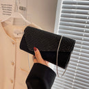 Fashion Rhinestone Clutches Evening Bags Crossbody Party Chain Purse Handbags