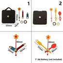Movement Mechanism Replacement Wall Clock Repair Accessory Clock Parts Quartz