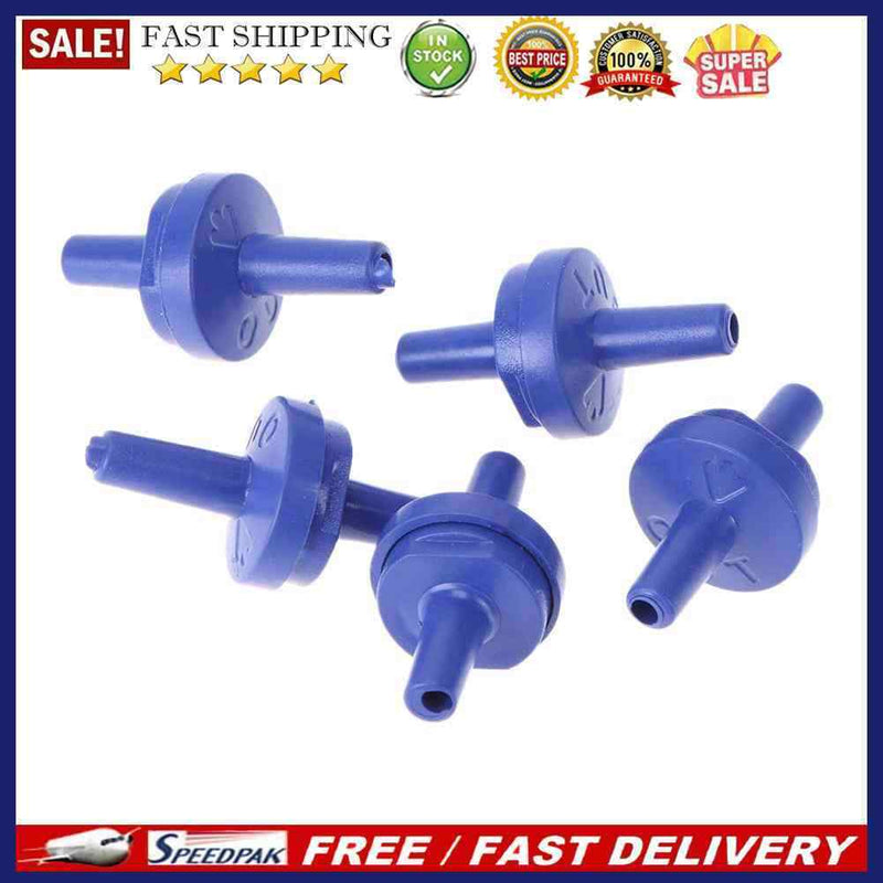 5pcs/bag Aquarium Fish Tank Air Pump Check Valve One Way Non-Return Valve