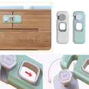 Freezer Protection Housing Safety Closing Buckle Child Safety Lock Door Locks