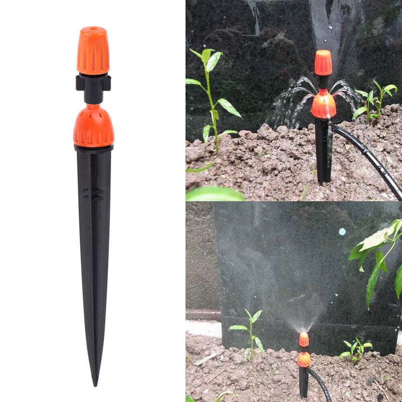 10 x Irrigation Fog and Drip Sprinkler Greenhouse Adjustable Drip Water