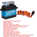 IP66 Waterproof 35kg Large Torque Digital Servo Kits for 1/10 1/8 RC Crawle