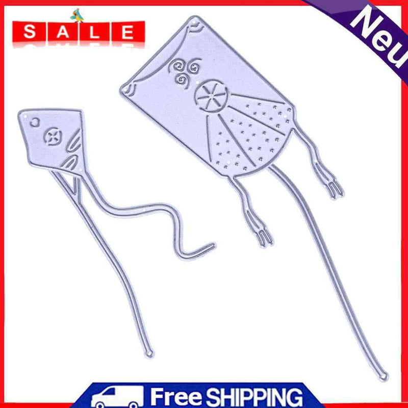 4pcs/Set Cutting Dies Kite Metal Stencil DIY Scrapbook Embossing Decor Gift-1966