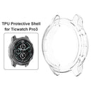 Soft TPU Case for TicWatch Pro 3 Pro 3 Lite Smartwatch Accessories (White) Newly