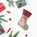 5D Christmas Rhinestone Diamond Painting Sock Craft Home Party Decoration K