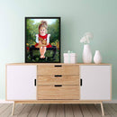 Ponytail Girls DIY Diamond Painting Kits Full Round Drill Wall Decor Art