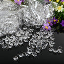 33FT Crystal Clear Acrylic Bead Garland Chandelier Hanging Wedding Supplies