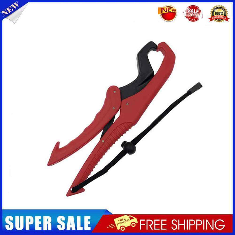 6 inch Fish Lip Controller Grip Holder Clamp Fishing Gripper Tools (Red)