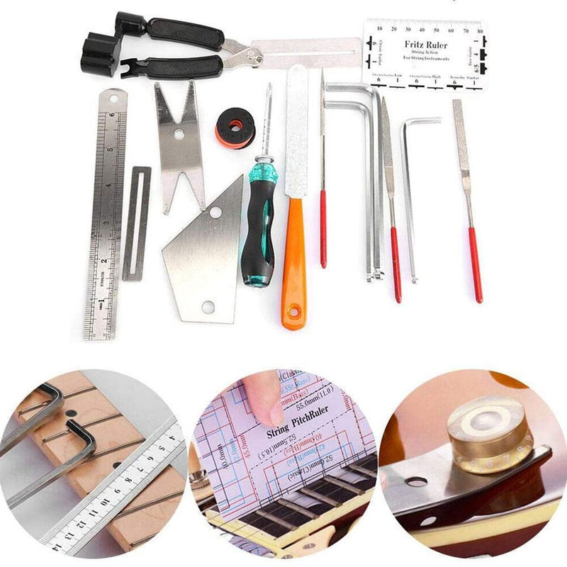 Wrench Maintenance Tools Repairing Set 3 in 1 String Winder Guitar Tools Kits