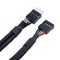 50cm USB 2.0 9-Pin Male, 9-Pin Female Adapter Extension Cable Cable Cable