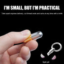 Outdoor Tiny Cutting Tool Capsule Cutter with Keychain for Unpacking Cartons Can