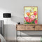 Rabbit in Flowers Colouring Oil Canvas DIY Hand Painted Art Paint By Numbers