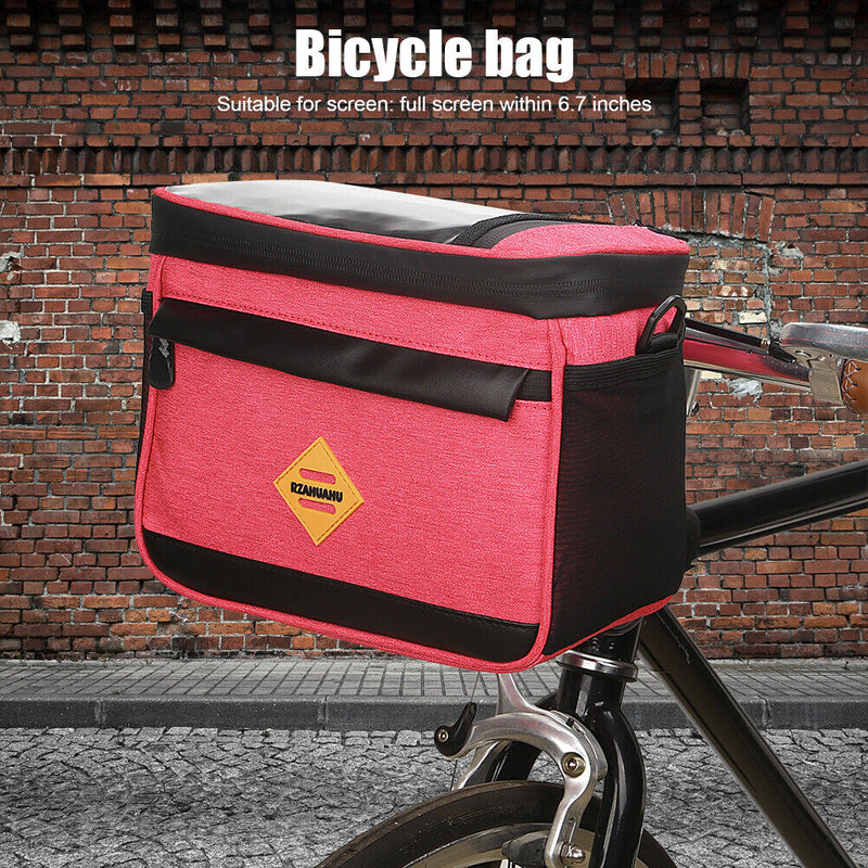 Touch Screen 4.5L Cycling Top Tube Phone Case Bags Bicycle Parts Accessories