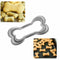 3Pcs Dog Bone Biscuit Fondant Pastry Baking Molds Stainless Steel Cookie Cutters