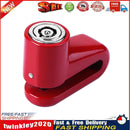 Anti-theft Disk Disc Brake Rotor SafetyLock for Scooter Motorcycle (Red) Newly