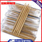 75pcs Bamboo Crochet Hook Carbonized Double Tips Carbonized Bamboo Str
