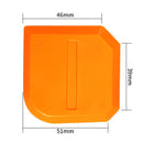 4pcs Smoothing Spatula Sealant Remover Caulking Scraper Grout Kit (Orange) Newly