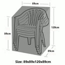 Storage Bag Outdoor Garden Seat Furniture Protector Cover Chair Protection