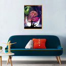 5D DIY Diamond Painting Tree Moon Full Square Drill Mosaic Kit Wall Picture