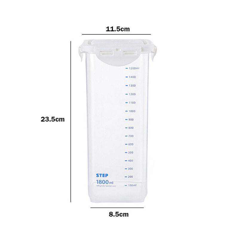 Scaled Grain Sealed Can Kitchen Food Storage Tank Plastic Dried Fruit Sneak Box