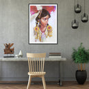 5D DIY Special Shaped Diamond Painting Girl Cross Stitch Kit Home Bedroom Decor