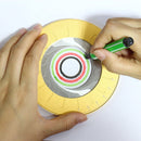 Adjustable Circle Drawing Ruler Tool Measuring Drawing Circular Compass