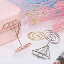 Desktop Decoration Place Card Clamps Stand Photos Clips Table Numbers Holder