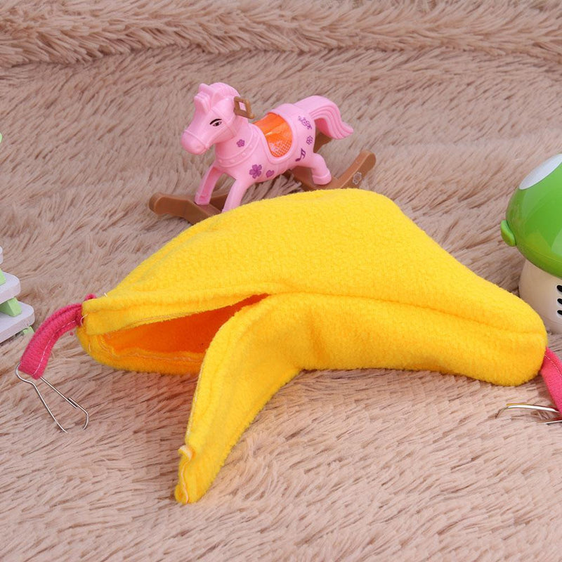 vanpower hamster hammock hammock for winter, warm, plush, banana mold