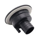 Automobile Car Fresh Water Fill Hatch RV Boat Lockable Inlet Filter (Black)