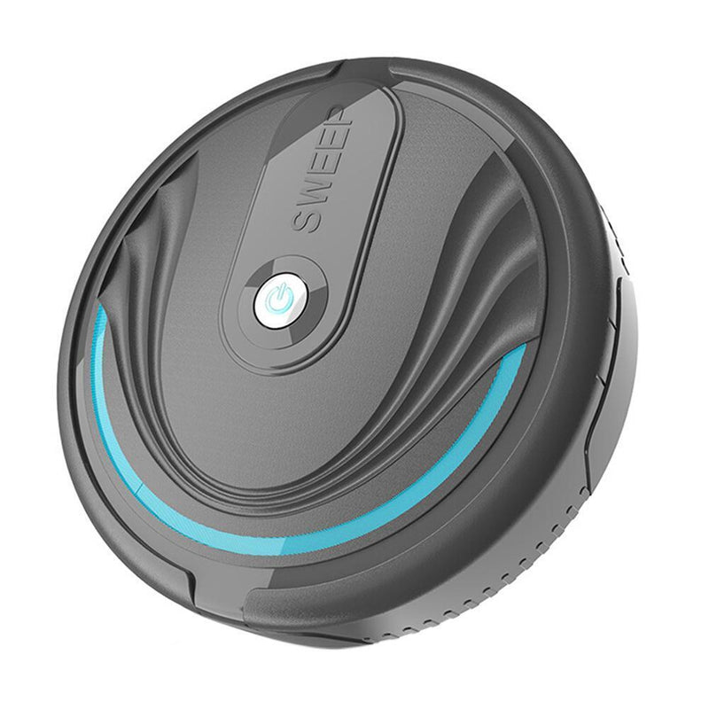 5pcs Smart Floor Sweeping Robot Auto Vacuum Cleaner (White)