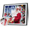Santa Oil Paint By Numbers Canvas Christmas Drawing DIY Coloring Picture for Kid