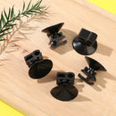 Cord Buckle Line Holder Aquarium Sucker Suction Cups Dual-card Clips Clamps