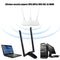 USB 3.0 WiFi Receiver 2.4+5.8GHz Dual Band 1200M Wireless Adapter Dongle for PC