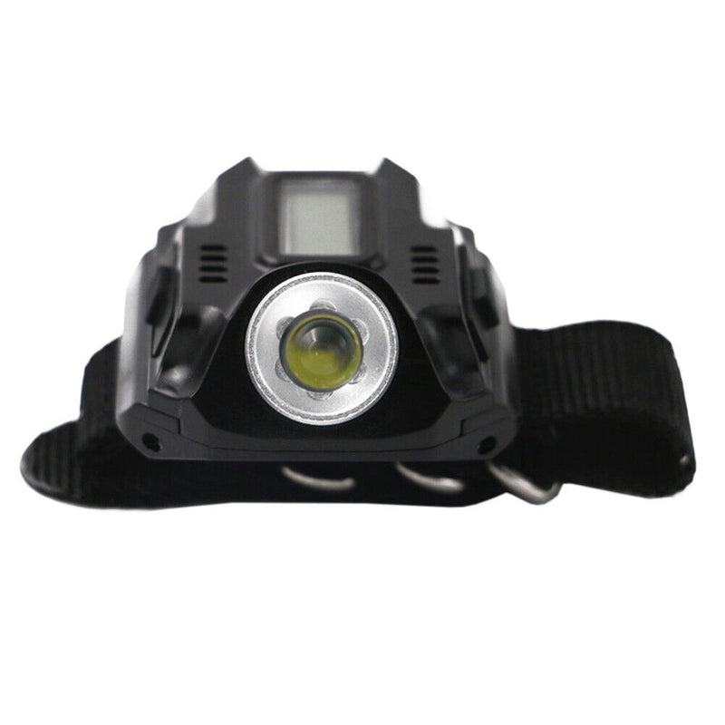 XPE LED Wrist Watch Flashlight Torch Lights USB Charging Adjustable Wrist