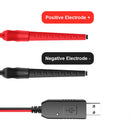 Universal USB Charge Connector Clip for Walkie Talkie Power Supply Charger