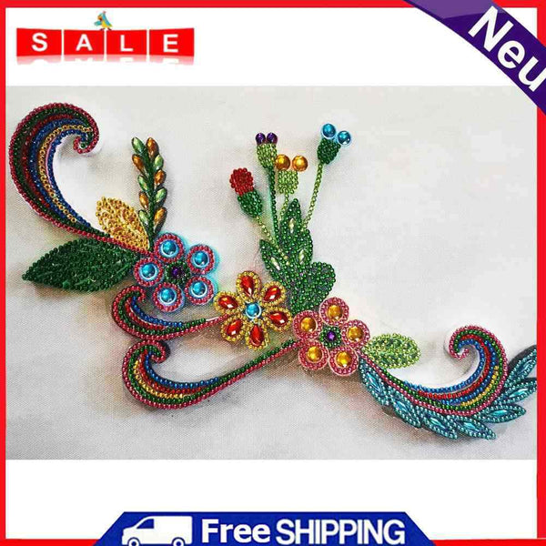 Special-shaped diamond flowers and plants series home decoration