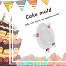 DIY Easter Dinosaur Egg Mold Cake Decorating Tool Handwork Soap Molds for Hom