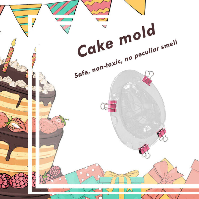 DIY Easter Dinosaur Egg Mold Cake Decorating Tool Handwork Soap Molds for Hom