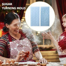 2 Pack Fondant Mold Easy Clean Fondant Cake Mold Non-slip for Baking Pastry T