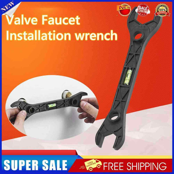 Double-ended Wrench Plastic Shower Wrench Easy Operation Tap Spanner Repair Tool