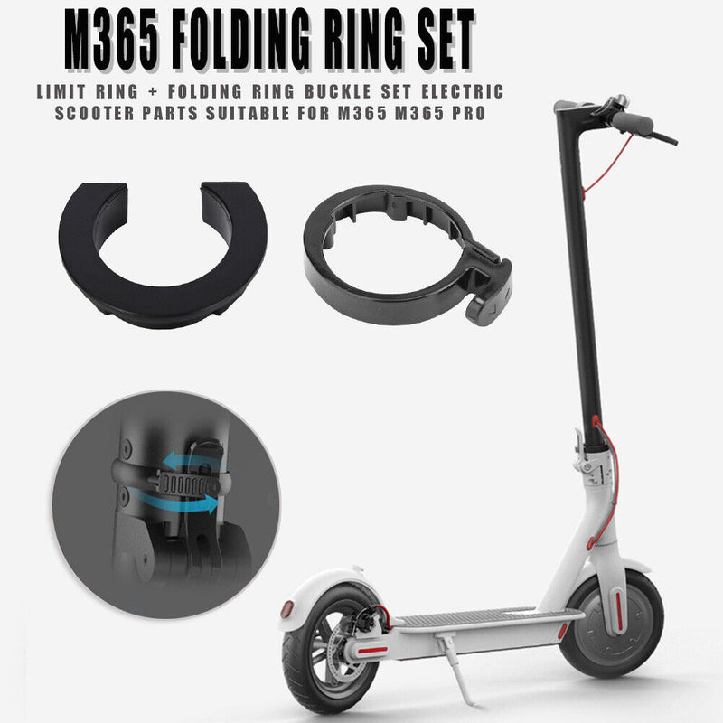 2pcs Electric Scooter Limit Ring + Folding Ring Buckle for M365 Pro Kick Sc