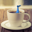 Reusable Whale Shaped Tea Strainer Kitchen Silicone Coffee Filter Infuser Newly