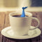 Reusable Whale Shaped Tea Strainer Kitchen Silicone Coffee Filter Infuser Newly