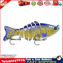 10cm 15.61g Sinking Fishing Lures Multi Jointed Crankbait Hard Bait (B) Newly