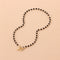 Women Crystal Bead Clavicle Jewelry Choker Chain Collar Necklace Buckle Flower