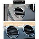Front A/C Air Vent Outlet Tab Clip Repair Kit for Mercedes Benz W164 (Grey)